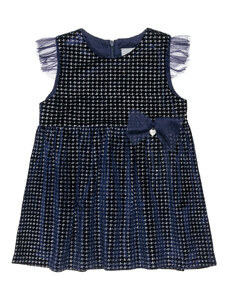 Alouette Φόρεμα με βελούδινη υφή και τούλι (12 μηνών-5 ετών)