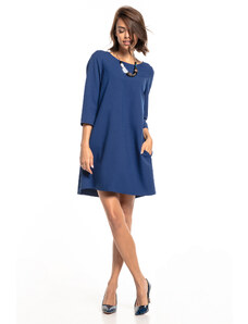 Tessita Γυναικείο Φόρεμα T326 4 Σκούρο Μπλε