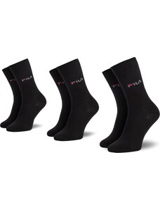 Fila unisex κάλτσες x3 μαύρες f9630-200