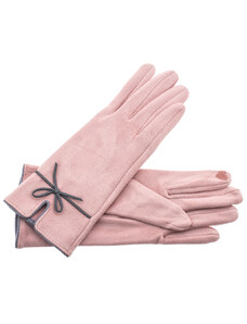 Γάντια γυναικεία ύφασμα One Size Verde 02-607-Ροζ