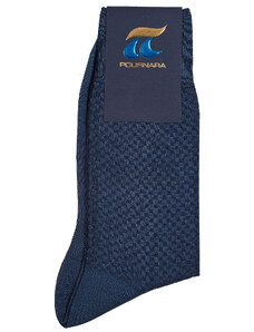 Pournara Ανδρικές Μονόχρωμες Κάλτσες 162-88 Μπλε