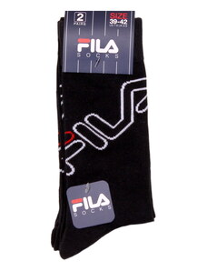 Fila Unisex κάλτσες x2 Μαυρες F9620-200