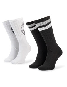 Σετ 2 ζευγάρια ψηλές κάλτσες unisex Converse