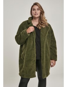 UC Ladies Κυρίες Oversized Sherpa Coat ελιά