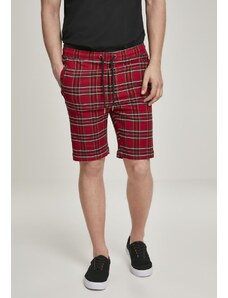 UC Men Checker Shorts κόκκινο/blk