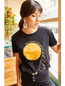 Γυναικείο t-shirt Olalook Moon