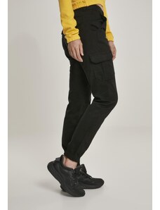 UC Ladies Women's high-waisted cargo pants black