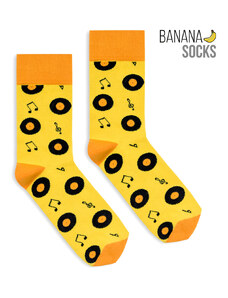 Banana Socks Κάλτσες μπανάνας Unisex's Socks Κλασικό Βινύλιο