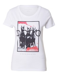 EINSTEIN & NEWTON Μπλουζάκι 'Dogo' κόκκινο / μαύρο / λευκό