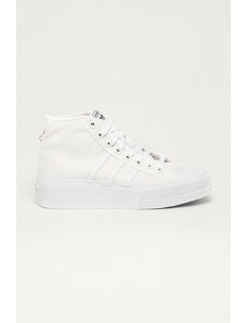 Πάνινα παπούτσια adidas Originals χρώμα άσπρο FY2782