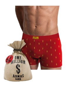 Admas Ανδρικό Boxer Πουγκί Million Dollar - Συσκευασία Δώρου