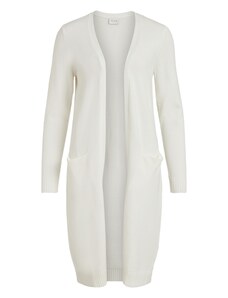 VILA Πλεκτό παλτό 'Ril' λευκό