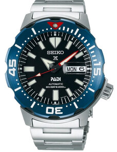 SEIKO Prospex PADI Monster Automatic - SRPE27K1F Silver case with Stainless Steel Bracelet