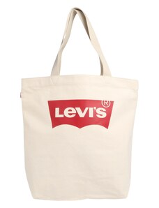 LEVI'S  Μεγάλη τσάντα εκρού / κόκκινο