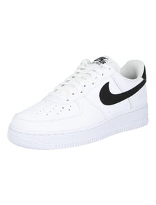 Nike Sportswear Σνίκερ χαμηλό 'AIR FORCE 1 07' μαύρο / λευκό