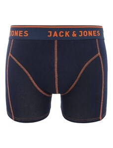 JACK & JONES Μποξεράκι 'JACSIMPLE' μπλε νύχτας / πορτοκαλί