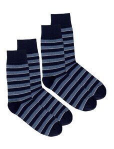 FMS Ανδρικές Κάλτσες Βαμβακερές Ριγέ - 2 Ζεύγη