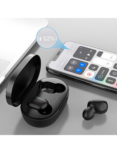 OEM Bluetooth ακουστικά ZTX A6S Black - True Wireless Stereo