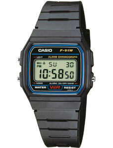 Ψηφιακά ρολόγια Casio F-91W-1YEG -
