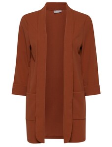 FRANSA Γυναικεία κεραμιδή κρέπ ζακέτα σακάκι, Χρώμα Κόκκινο, Μέγεθος S