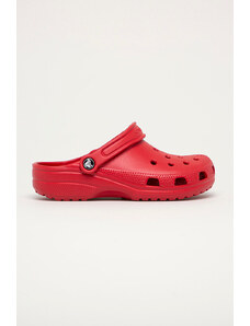 Παντόφλες Crocs Classic χρώμα: κόκκινο, 10001