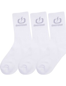 Emerson - 202.EU08.03 - (3 PACK) - WHITE - Κάλτσες