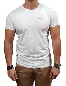Pepe Jeans - PM508212-800 - Original Basic 3 N - White - Μπλούζα μακό