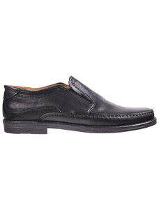 lupo ανδρικά loafers 420392 ΜΑΥΡΟ