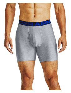 Boxer Under Armour Tech 6In 2 Pack Navy/ Mod Gray Light Heather