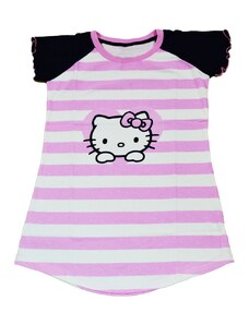 FMS Παιδικό Νυχτικό Κορίτσι Kitty Stripes