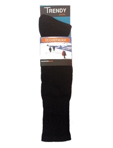 Ανδρικές Ισοθερμικές Κάλτσες Trendy Μέχρι Το Γόνατο Μαύρο