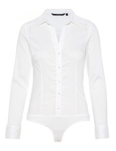 VERO MODA Κορμάκι-μπλούζα 'LADY' φυσικό λευκό