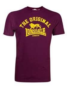 Lonsdale T-Shirt Original-Μπορντό-S