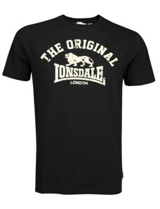 Lonsdale T-Shirt Original-Μαύρο-M
