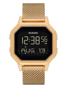 Nixon Ψηφιακό ρολόι 'Siren Milanese' χρυσό