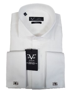19V69 Versace Abbgliamento - 11.27 - Venezia Smoking - White - Πουκάμισο