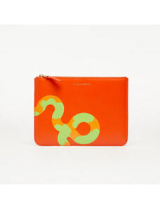 Comme des Garçons Wallets Ανδρικά πορτοφόλια Comme des Garçons Ruby Eyes Wallet Orange