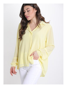 BELTIPO Γυναικείο Casual πουκάμισο κίτρινο