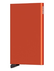 Δερμάτινο πορτοφόλι Secrid χρώμα: πορτοκαλί