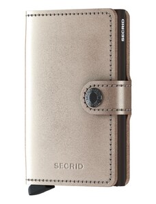Δερμάτινο πορτοφόλι Secrid γυναικείo, χρώμα: διάφανο