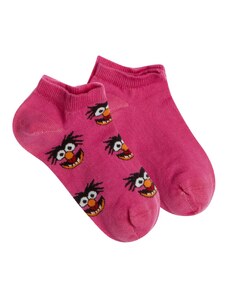 FMS Παιδικές Κάλτσες Sneaker Muppet Beaker - 2 Ζεύγη