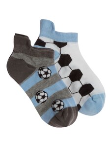 FMS Παιδικές Κάλτσες Sneaker Football - 2 Ζεύγη