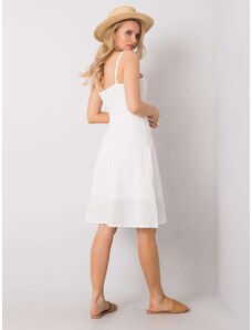 Fashionhunters Λευκό φόρεμα Madame RUE PARIS