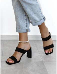 Kendall and Kylie Kendall + Kylie Mules Με Λουράκια Μαύρα - After Midnight