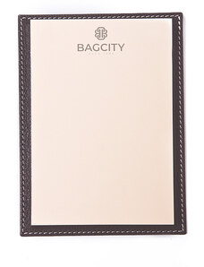 BagCity Βάση Α5 Συνταγολογίου-Μπλόκ-Σημειώσεων σε καφέ δέρμα NOET04BR - 1013-04