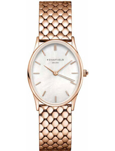 ROSEFIELD The Oval - OWGSR-OV02 Rose Gold case with Stainless Steel Bracelet
