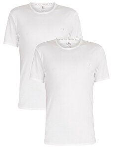 Calvin Klein ανδρικό φανελάκι crew neck 2pack σε λευκό χρώμα NB2221A 100