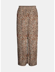 Φαρδύ παντελόνι με μπεζ σχέδια Noisy May Fiona - Γυναικεία