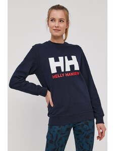 Μπλούζα Helly Hansen γυναικεία, χρώμα: ναυτικό μπλε