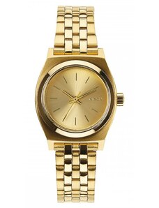 NIXON Small Time Teller A399-502-00 Gold Stainless Steel Bracelet